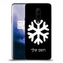 שלג כיסוי מגן קשיח בעיצוב אישי עם השם שלך ל OnePlus 7 Pro יחידה אחת סקרין מובייל
