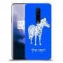 זברה כיסוי מגן קשיח בעיצוב אישי עם השם שלך ל OnePlus 7 Pro יחידה אחת סקרין מובייל