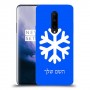 שלג כיסוי מגן קשיח בעיצוב אישי עם השם שלך ל OnePlus 7 Pro יחידה אחת סקרין מובייל