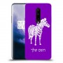 זברה כיסוי מגן קשיח בעיצוב אישי עם השם שלך ל OnePlus 7 Pro יחידה אחת סקרין מובייל