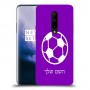 כדורגל - כדור כיסוי מגן קשיח בעיצוב אישי עם השם שלך ל OnePlus 7 Pro יחידה אחת סקרין מובייל