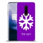 שלג כיסוי מגן קשיח בעיצוב אישי עם השם שלך ל OnePlus 7 Pro יחידה אחת סקרין מובייל