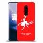 עכביש כיסוי מגן קשיח בעיצוב אישי עם השם שלך ל OnePlus 7 Pro יחידה אחת סקרין מובייל