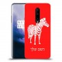 זברה כיסוי מגן קשיח בעיצוב אישי עם השם שלך ל OnePlus 7 Pro יחידה אחת סקרין מובייל