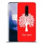 עץ כיסוי מגן קשיח בעיצוב אישי עם השם שלך ל OnePlus 7 Pro יחידה אחת סקרין מובייל