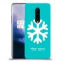 שלג כיסוי מגן קשיח בעיצוב אישי עם השם שלך ל OnePlus 7 Pro יחידה אחת סקרין מובייל