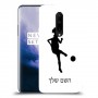 כדורגל - אישה כיסוי מגן קשיח בעיצוב אישי עם השם שלך ל OnePlus 7 Pro יחידה אחת סקרין מובייל