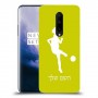 כדורגל - אישה כיסוי מגן קשיח בעיצוב אישי עם השם שלך ל OnePlus 7 Pro יחידה אחת סקרין מובייל