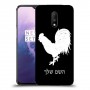 תרנגול כיסוי מגן קשיח בעיצוב אישי עם השם שלך ל OnePlus 7 יחידה אחת סקרין מובייל