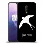 ציפור לבלוע כיסוי מגן קשיח בעיצוב אישי עם השם שלך ל OnePlus 7 יחידה אחת סקרין מובייל