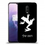 צפרדע טרופית כיסוי מגן קשיח בעיצוב אישי עם השם שלך ל OnePlus 7 יחידה אחת סקרין מובייל