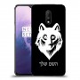זאב כיסוי מגן קשיח בעיצוב אישי עם השם שלך ל OnePlus 7 יחידה אחת סקרין מובייל