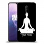 יוגה כיסוי מגן קשיח בעיצוב אישי עם השם שלך ל OnePlus 7 יחידה אחת סקרין מובייל