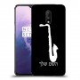 סקספון כיסוי מגן קשיח בעיצוב אישי עם השם שלך ל OnePlus 7 יחידה אחת סקרין מובייל