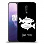 דגים כיסוי מגן קשיח בעיצוב אישי עם השם שלך ל OnePlus 7 יחידה אחת סקרין מובייל