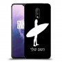 גלישה כיסוי מגן קשיח בעיצוב אישי עם השם שלך ל OnePlus 7 יחידה אחת סקרין מובייל