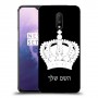 כתר מלכותי כיסוי מגן קשיח בעיצוב אישי עם השם שלך ל OnePlus 7 יחידה אחת סקרין מובייל