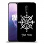 הגה - קפטן - ים כיסוי מגן קשיח בעיצוב אישי עם השם שלך ל OnePlus 7 יחידה אחת סקרין מובייל