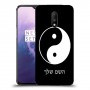 סמל יינג יאנג - סין כיסוי מגן קשיח בעיצוב אישי עם השם שלך ל OnePlus 7 יחידה אחת סקרין מובייל