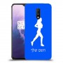 ג'וגלין - אישה כיסוי מגן קשיח בעיצוב אישי עם השם שלך ל OnePlus 7 יחידה אחת סקרין מובייל