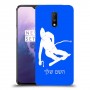 סקִי כיסוי מגן קשיח בעיצוב אישי עם השם שלך ל OnePlus 7 יחידה אחת סקרין מובייל