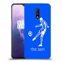 שחקן כדורגל כיסוי מגן קשיח בעיצוב אישי עם השם שלך ל OnePlus 7 יחידה אחת סקרין מובייל