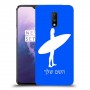 גלישה כיסוי מגן קשיח בעיצוב אישי עם השם שלך ל OnePlus 7 יחידה אחת סקרין מובייל