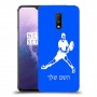 שחקן טניס כיסוי מגן קשיח בעיצוב אישי עם השם שלך ל OnePlus 7 יחידה אחת סקרין מובייל