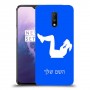 אימון ספורט - אישה כיסוי מגן קשיח בעיצוב אישי עם השם שלך ל OnePlus 7 יחידה אחת סקרין מובייל
