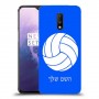כדורעף - כדור כיסוי מגן קשיח בעיצוב אישי עם השם שלך ל OnePlus 7 יחידה אחת סקרין מובייל