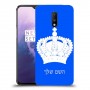 כתר מלכותי כיסוי מגן קשיח בעיצוב אישי עם השם שלך ל OnePlus 7 יחידה אחת סקרין מובייל