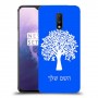 עץ כיסוי מגן קשיח בעיצוב אישי עם השם שלך ל OnePlus 7 יחידה אחת סקרין מובייל