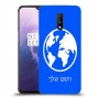 עולם כיסוי מגן קשיח בעיצוב אישי עם השם שלך ל OnePlus 7 יחידה אחת סקרין מובייל