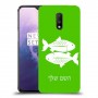 דגים כיסוי מגן קשיח בעיצוב אישי עם השם שלך ל OnePlus 7 יחידה אחת סקרין מובייל
