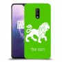 אריה כיסוי מגן קשיח בעיצוב אישי עם השם שלך ל OnePlus 7 יחידה אחת סקרין מובייל