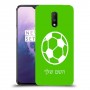 כדורגל - כדור כיסוי מגן קשיח בעיצוב אישי עם השם שלך ל OnePlus 7 יחידה אחת סקרין מובייל