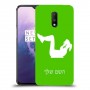 אימון ספורט - אישה כיסוי מגן קשיח בעיצוב אישי עם השם שלך ל OnePlus 7 יחידה אחת סקרין מובייל