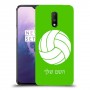כדורעף - כדור כיסוי מגן קשיח בעיצוב אישי עם השם שלך ל OnePlus 7 יחידה אחת סקרין מובייל