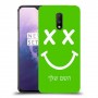 סמיילי כיסוי מגן קשיח בעיצוב אישי עם השם שלך ל OnePlus 7 יחידה אחת סקרין מובייל