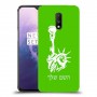 פסל החירות כיסוי מגן קשיח בעיצוב אישי עם השם שלך ל OnePlus 7 יחידה אחת סקרין מובייל