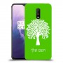 עץ כיסוי מגן קשיח בעיצוב אישי עם השם שלך ל OnePlus 7 יחידה אחת סקרין מובייל