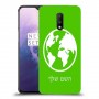 עולם כיסוי מגן קשיח בעיצוב אישי עם השם שלך ל OnePlus 7 יחידה אחת סקרין מובייל