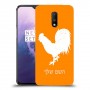 תרנגול כיסוי מגן קשיח בעיצוב אישי עם השם שלך ל OnePlus 7 יחידה אחת סקרין מובייל