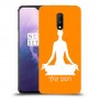 יוגה כיסוי מגן קשיח בעיצוב אישי עם השם שלך ל OnePlus 7 יחידה אחת סקרין מובייל