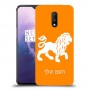 אריה כיסוי מגן קשיח בעיצוב אישי עם השם שלך ל OnePlus 7 יחידה אחת סקרין מובייל