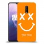סמיילי כיסוי מגן קשיח בעיצוב אישי עם השם שלך ל OnePlus 7 יחידה אחת סקרין מובייל