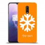 שלג כיסוי מגן קשיח בעיצוב אישי עם השם שלך ל OnePlus 7 יחידה אחת סקרין מובייל