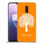 עץ כיסוי מגן קשיח בעיצוב אישי עם השם שלך ל OnePlus 7 יחידה אחת סקרין מובייל