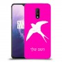 ציפור לבלוע כיסוי מגן קשיח בעיצוב אישי עם השם שלך ל OnePlus 7 יחידה אחת סקרין מובייל