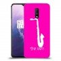 סקספון כיסוי מגן קשיח בעיצוב אישי עם השם שלך ל OnePlus 7 יחידה אחת סקרין מובייל